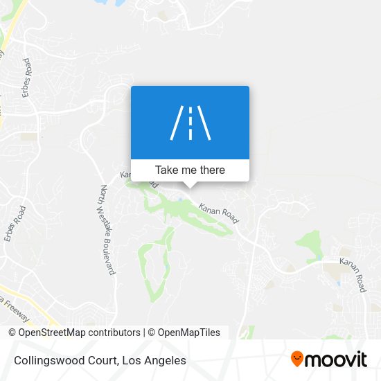 Mapa de Collingswood Court