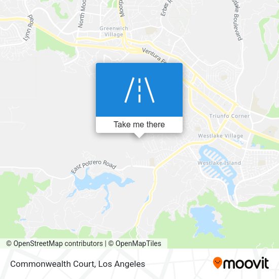 Mapa de Commonwealth Court