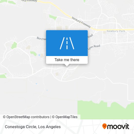 Conestoga Circle map