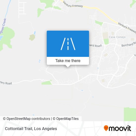 Mapa de Cottontail Trail