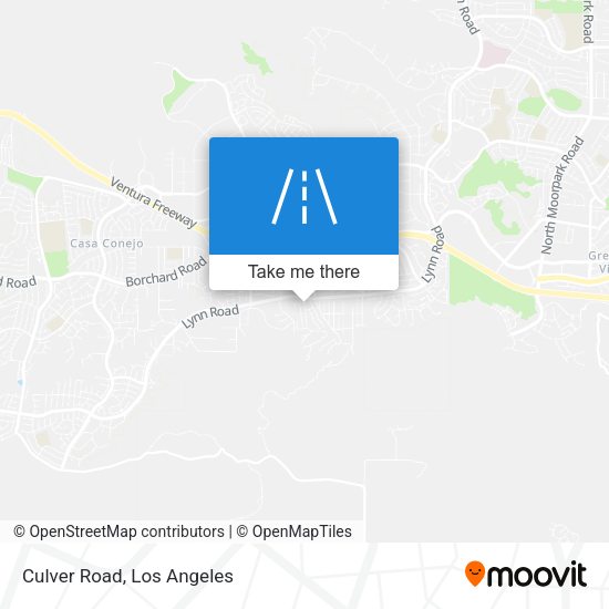 Mapa de Culver Road