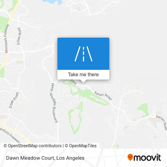 Dawn Meadow Court map
