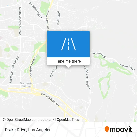 Drake Drive map