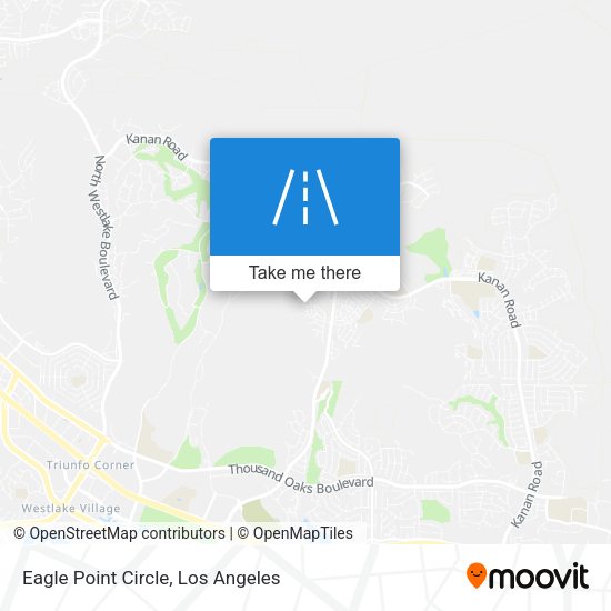 Eagle Point Circle map
