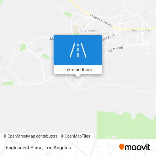 Eaglesnest Place map