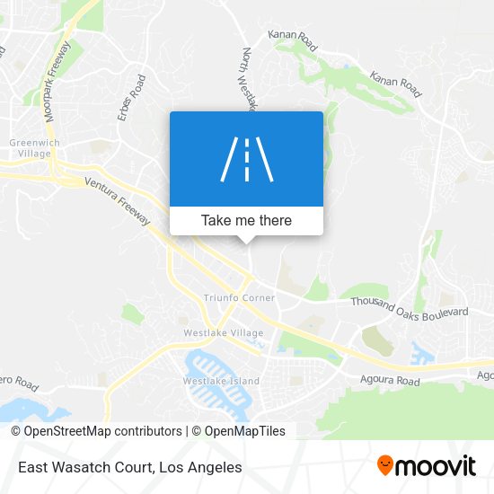 East Wasatch Court map
