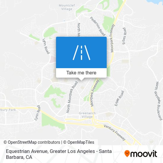 Mapa de Equestrian Avenue