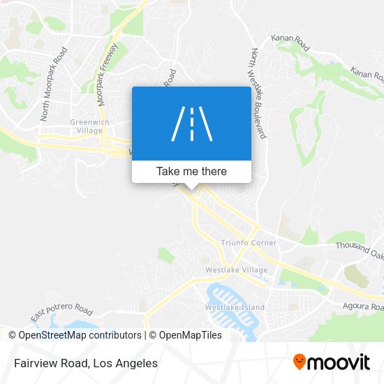 Mapa de Fairview Road