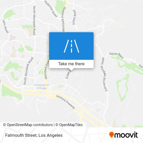 Falmouth Street map