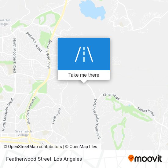Featherwood Street map