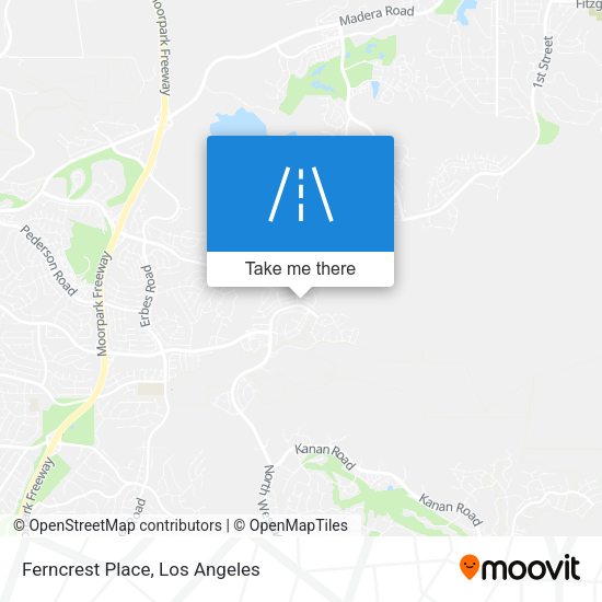 Mapa de Ferncrest Place