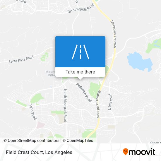 Field Crest Court map