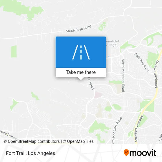 Fort Trail map