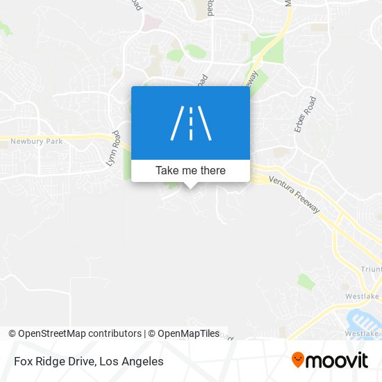 Fox Ridge Drive map