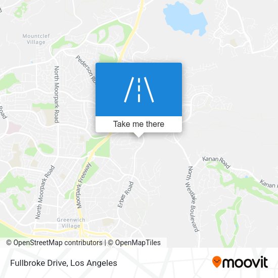 Fullbroke Drive map