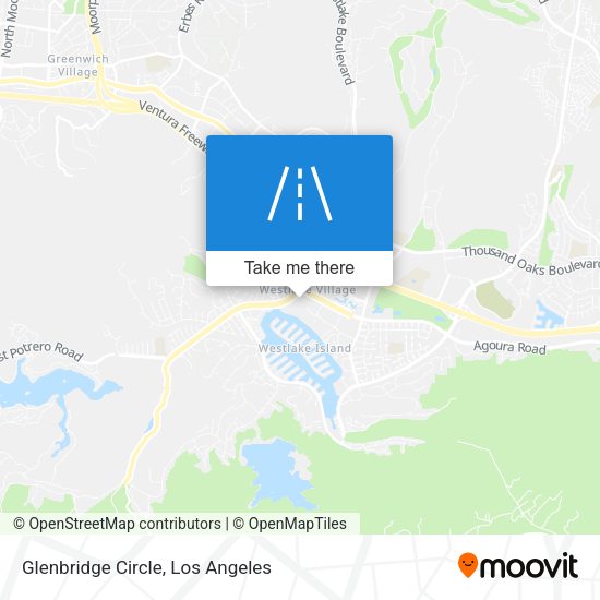 Mapa de Glenbridge Circle