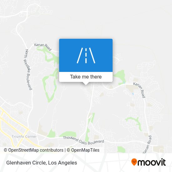 Glenhaven Circle map
