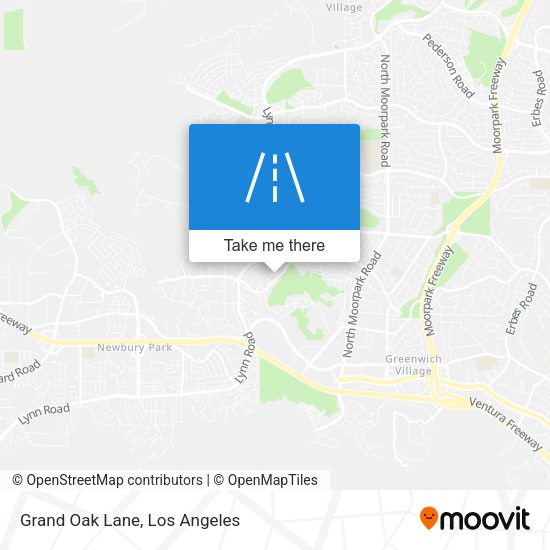 Mapa de Grand Oak Lane