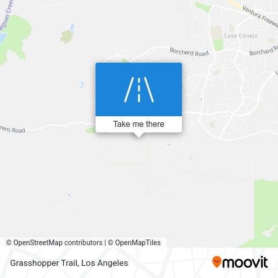 Grasshopper Trail map