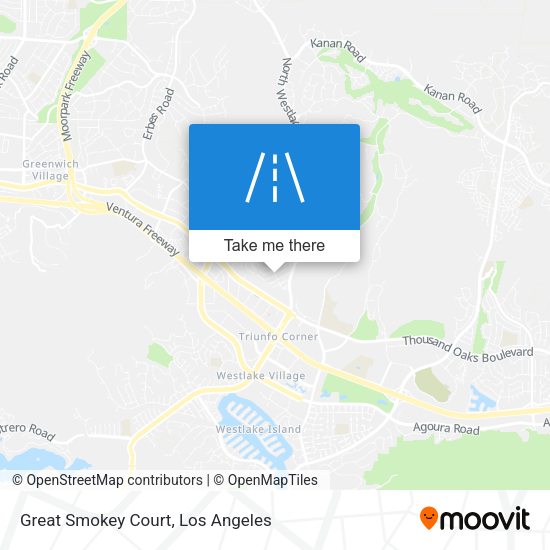 Great Smokey Court map