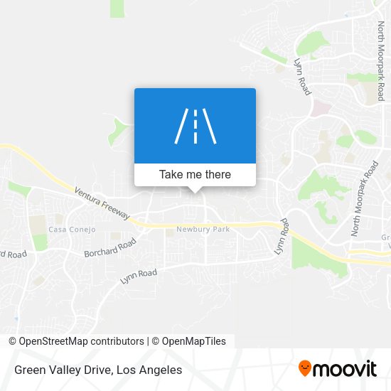 Mapa de Green Valley Drive