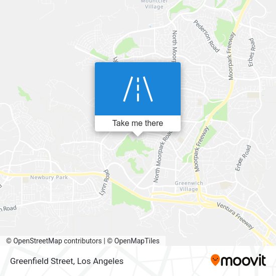 Mapa de Greenfield Street