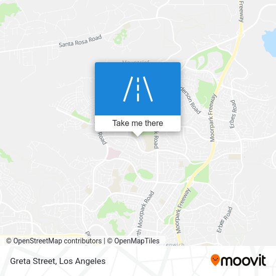 Greta Street map