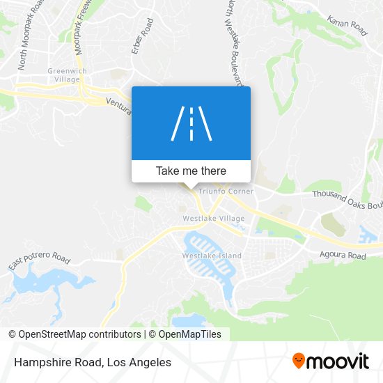 Mapa de Hampshire Road
