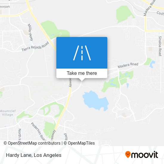 Mapa de Hardy Lane