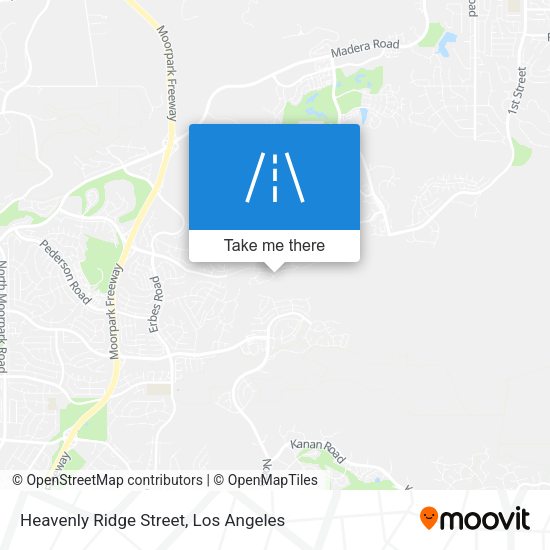 Heavenly Ridge Street map