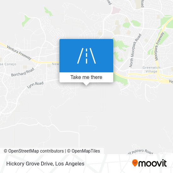 Hickory Grove Drive map