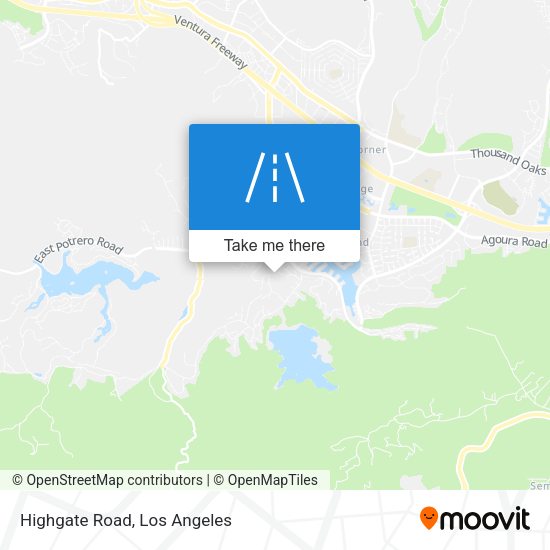 Mapa de Highgate Road