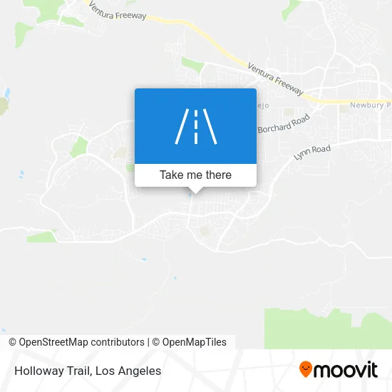 Holloway Trail map