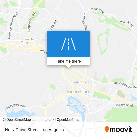 Holly Grove Street map