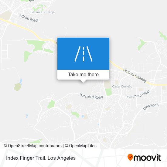 Mapa de Index Finger Trail