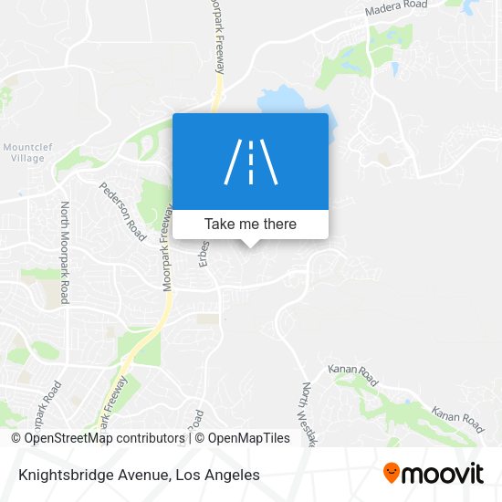 Knightsbridge Avenue map