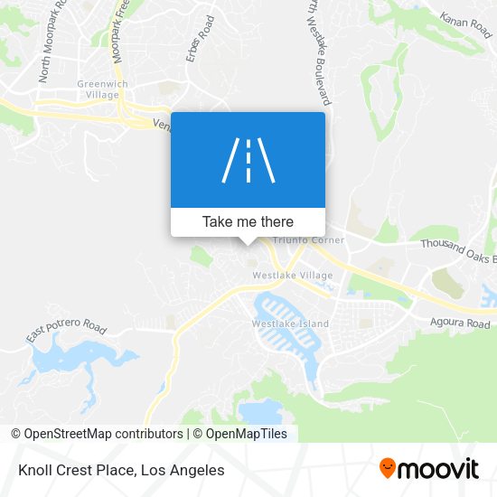 Mapa de Knoll Crest Place