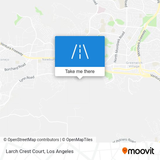 Larch Crest Court map