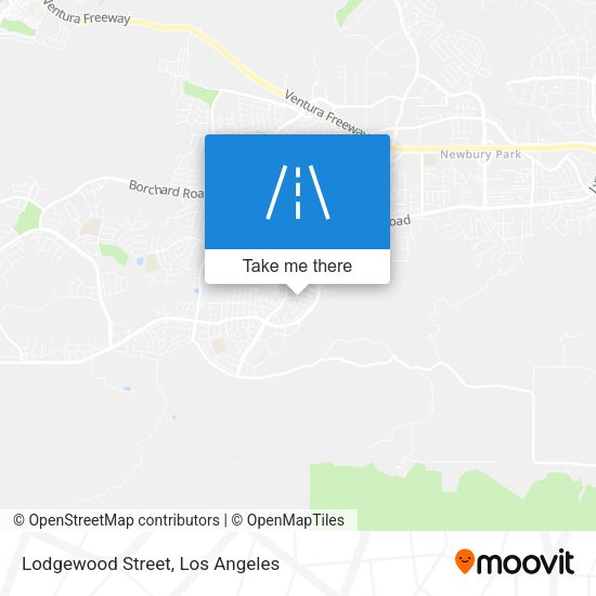 Lodgewood Street map