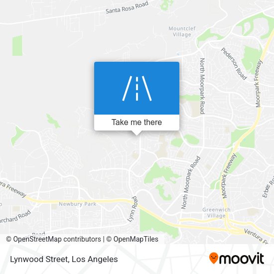Mapa de Lynwood Street