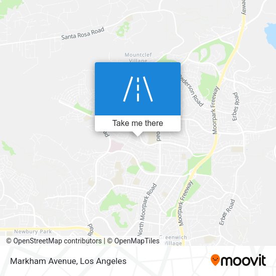 Mapa de Markham Avenue