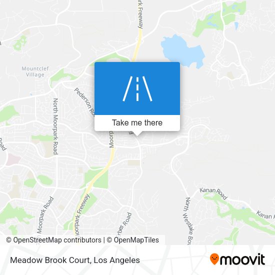Meadow Brook Court map