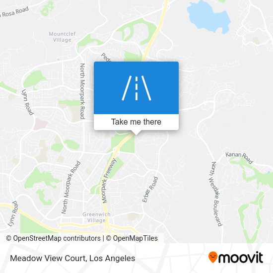 Meadow View Court map