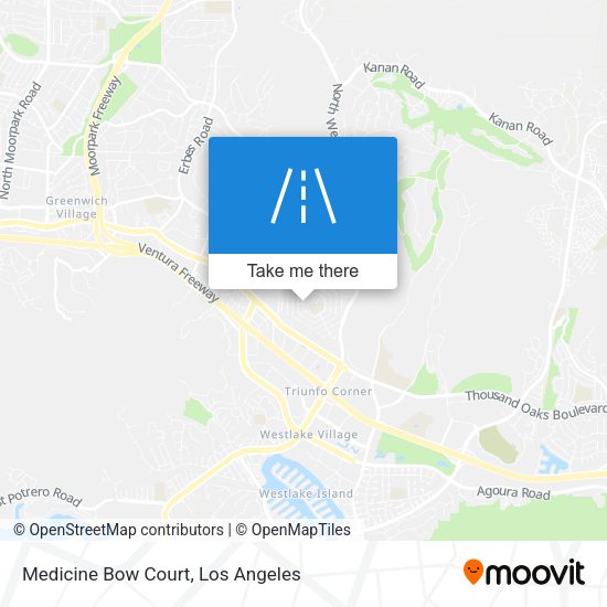 Medicine Bow Court map