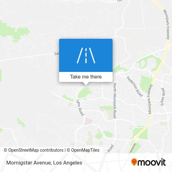 Mornigstar Avenue map