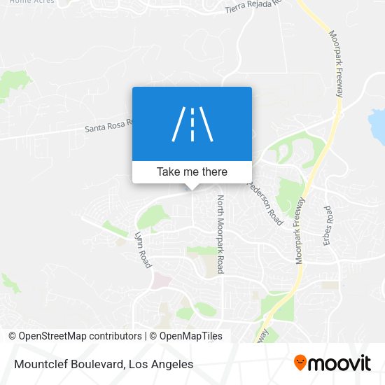 Mountclef Boulevard map