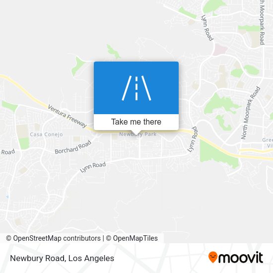 Mapa de Newbury Road
