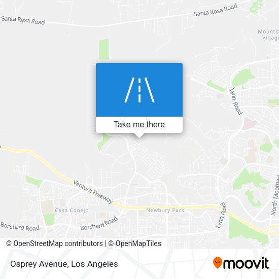 Mapa de Osprey Avenue