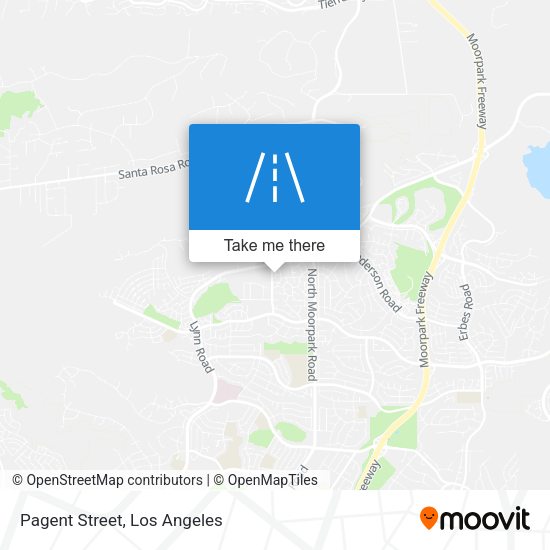 Mapa de Pagent Street