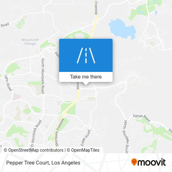 Mapa de Pepper Tree Court
